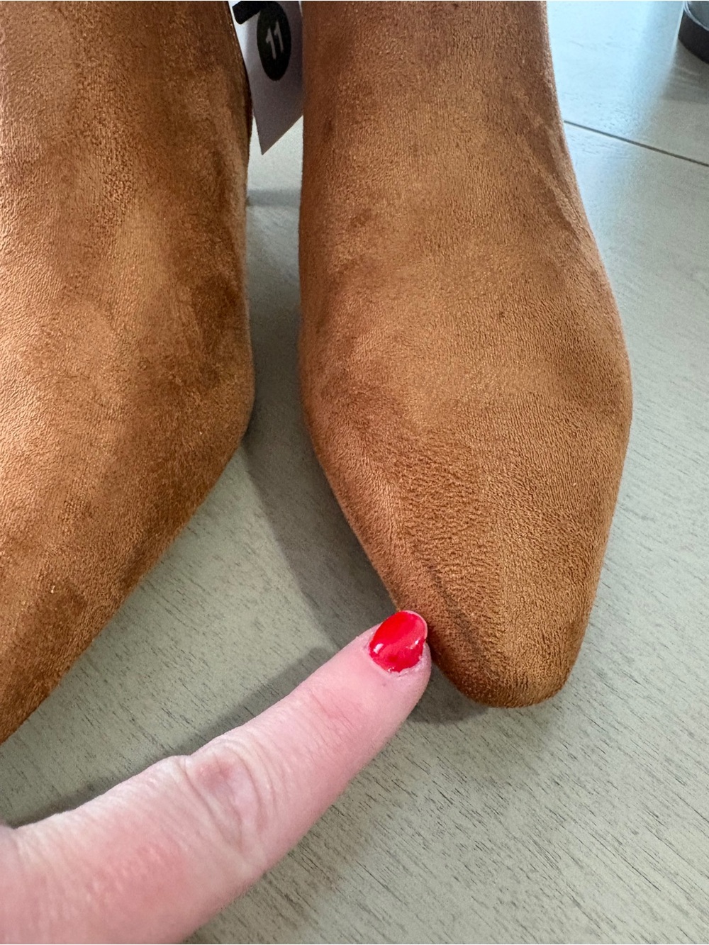 Universal Thread Suede Booties - Picture 3 of 4